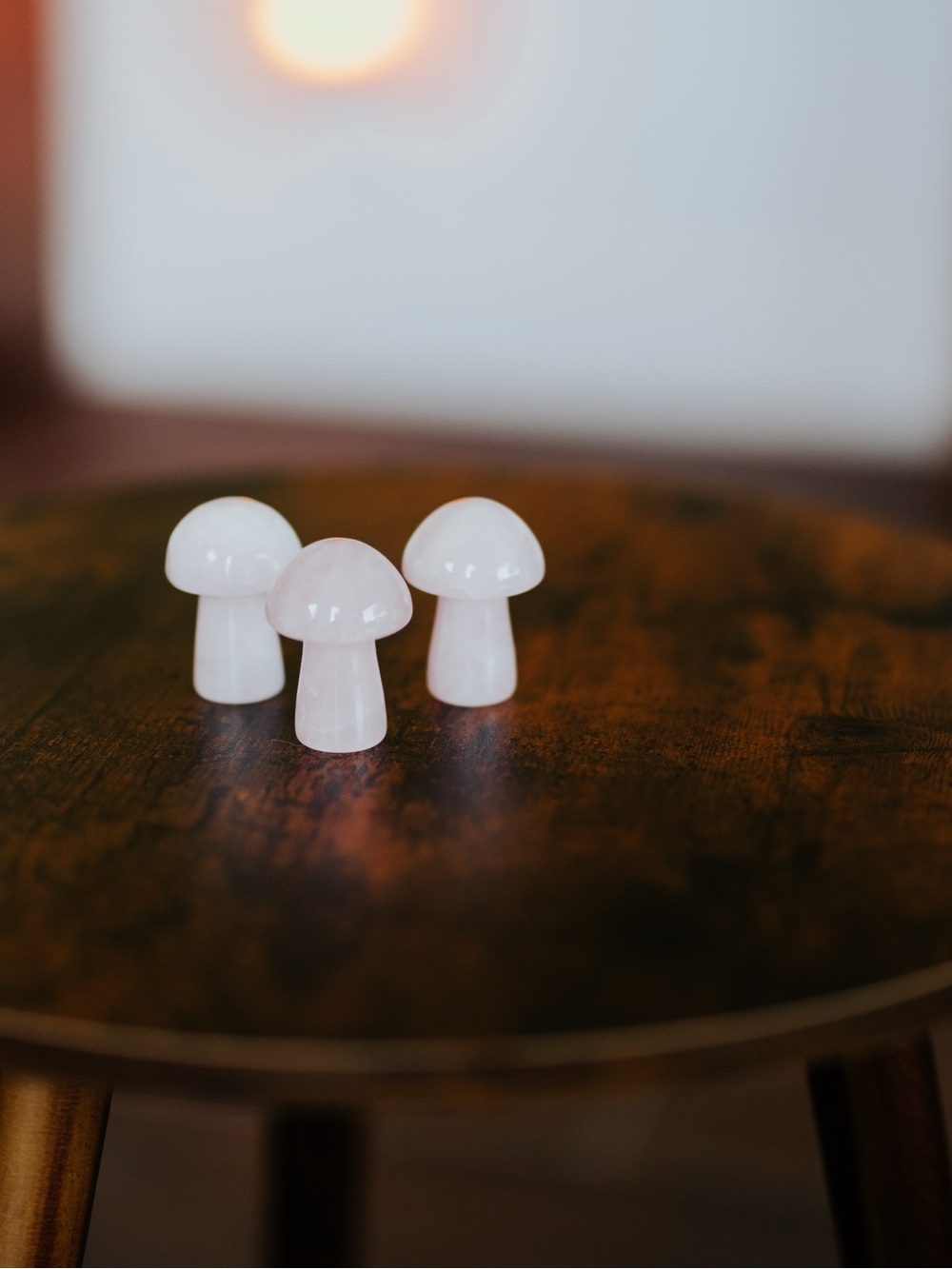 Rose Quartz Mushroom